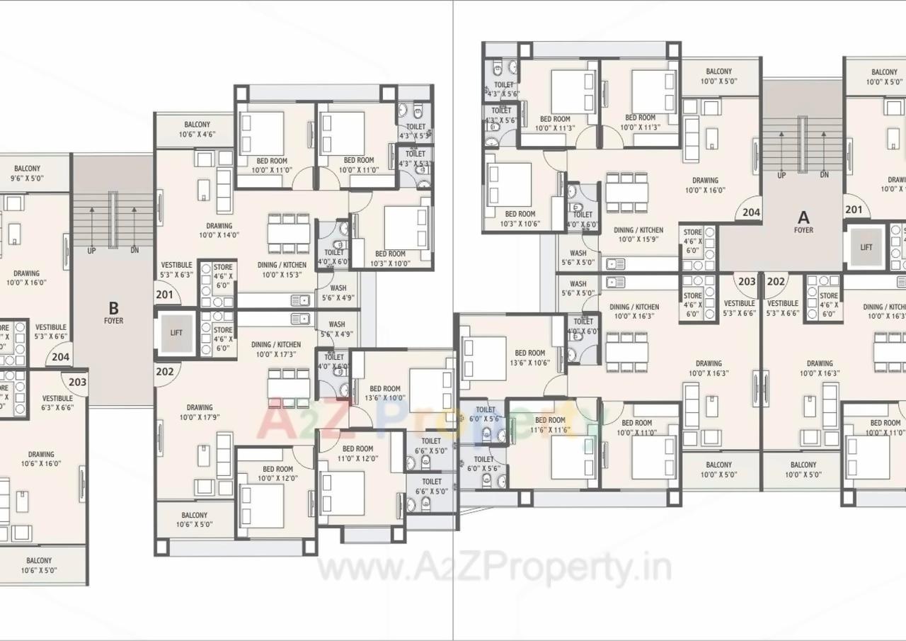 Layout of real estate project Saral Parivesh located at Chankheda, Ahmedabad, Gujarat