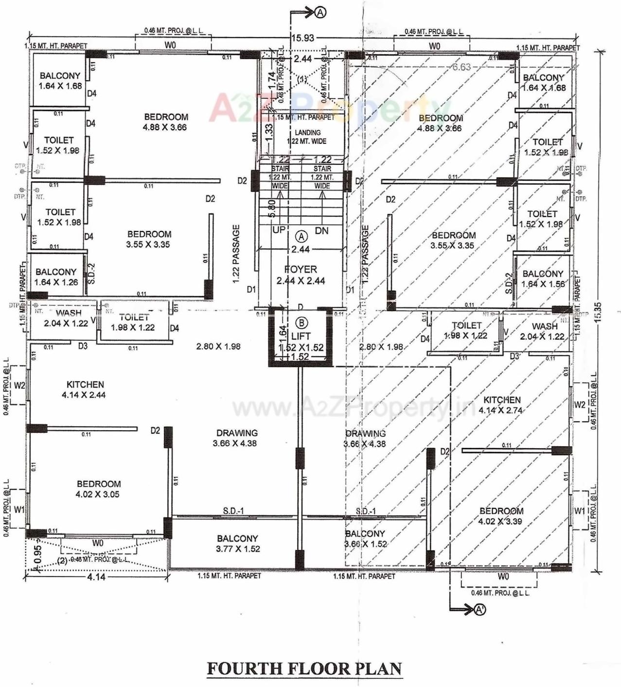  of real estate project Saral Residency located at Sabarmati, Ahmedabad, Gujarat