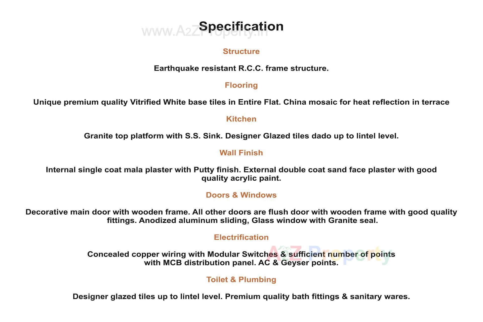  of real estate project Sarang Sky located at Khodiyar, Ahmedabad, Gujarat