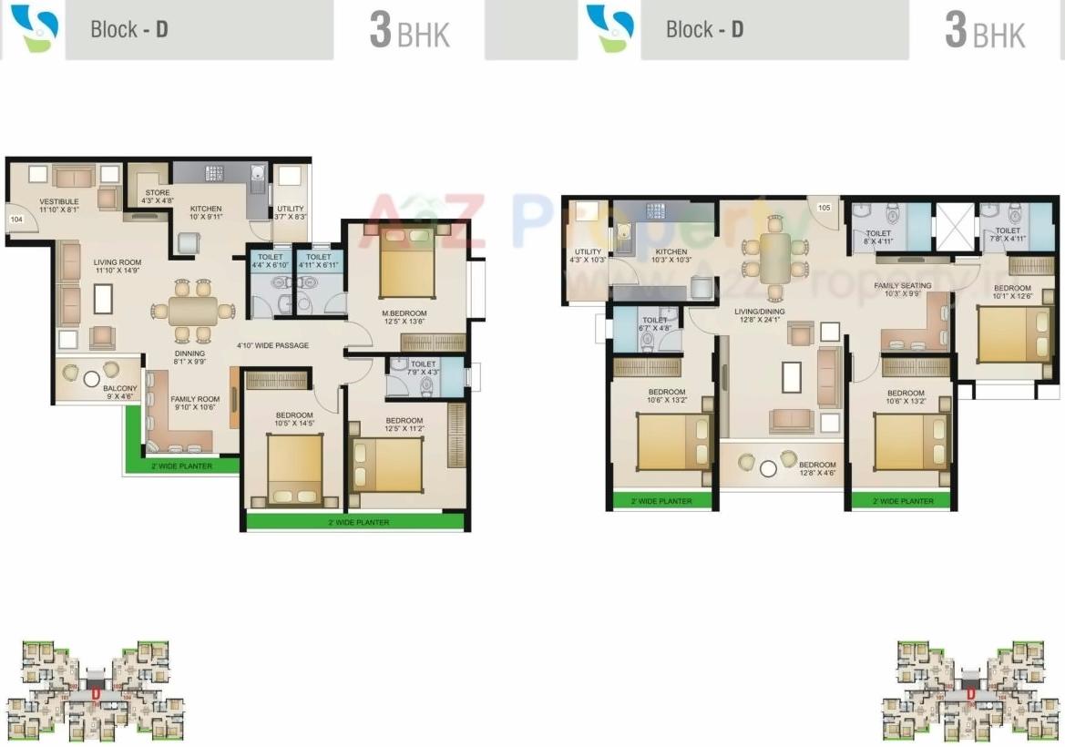 Layout of real estate project Saransh Ambience located at City, Ahmedabad, Gujarat