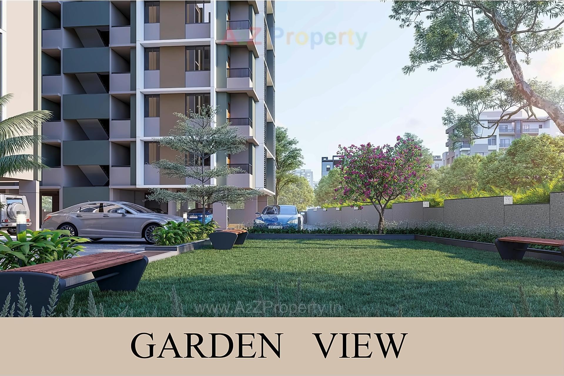 3D Elevation of real estate project Sarita Residency located at Ahmedabad, Ahmedabad, Gujarat