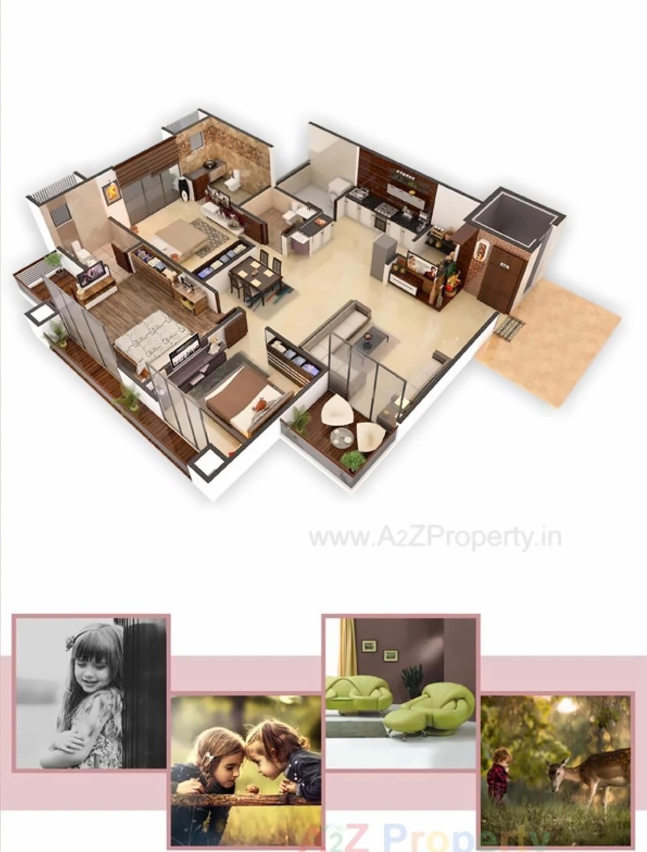 Layout of real estate project Sarjan located at City, Ahmedabad, Gujarat
