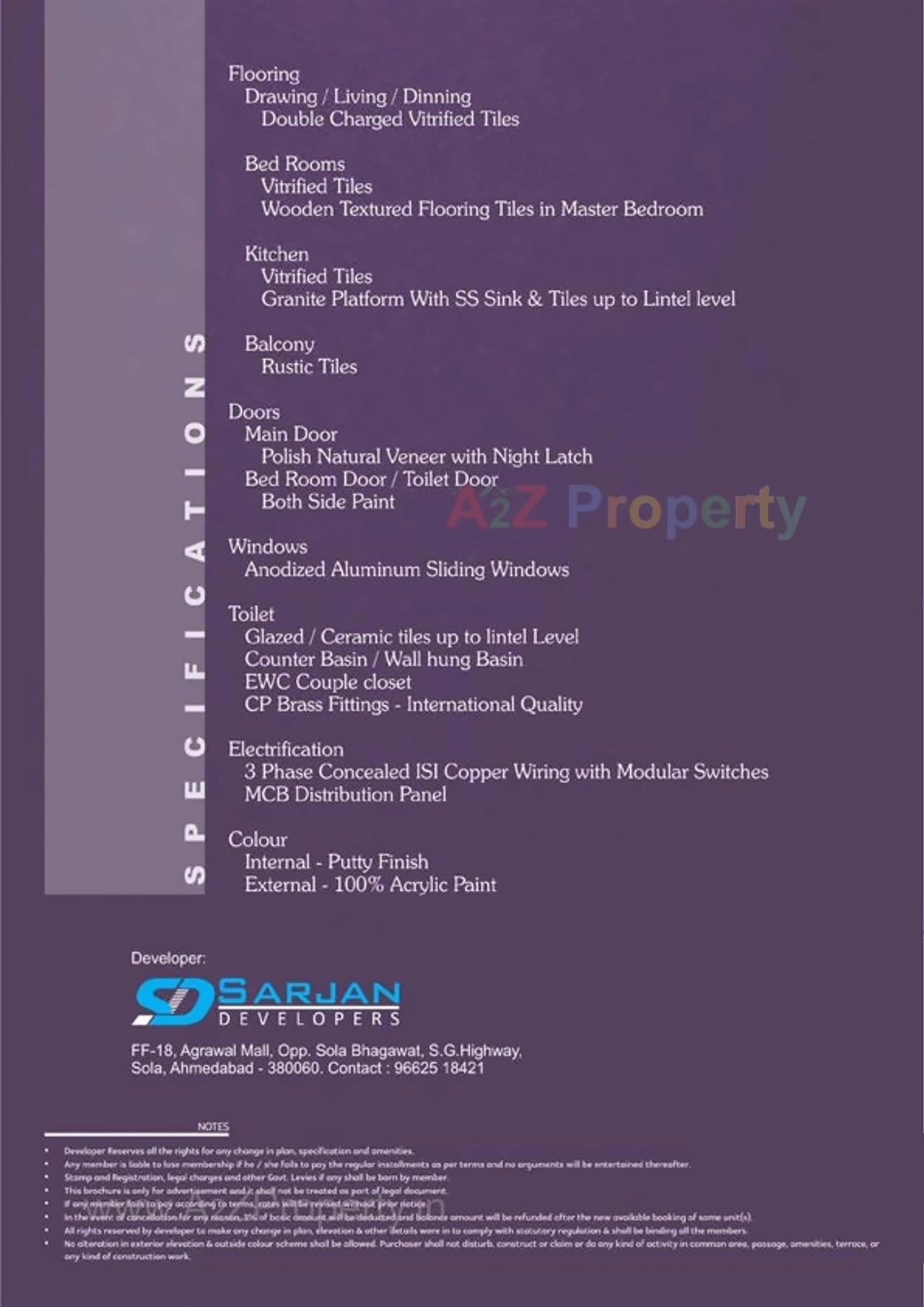 Project Specifications