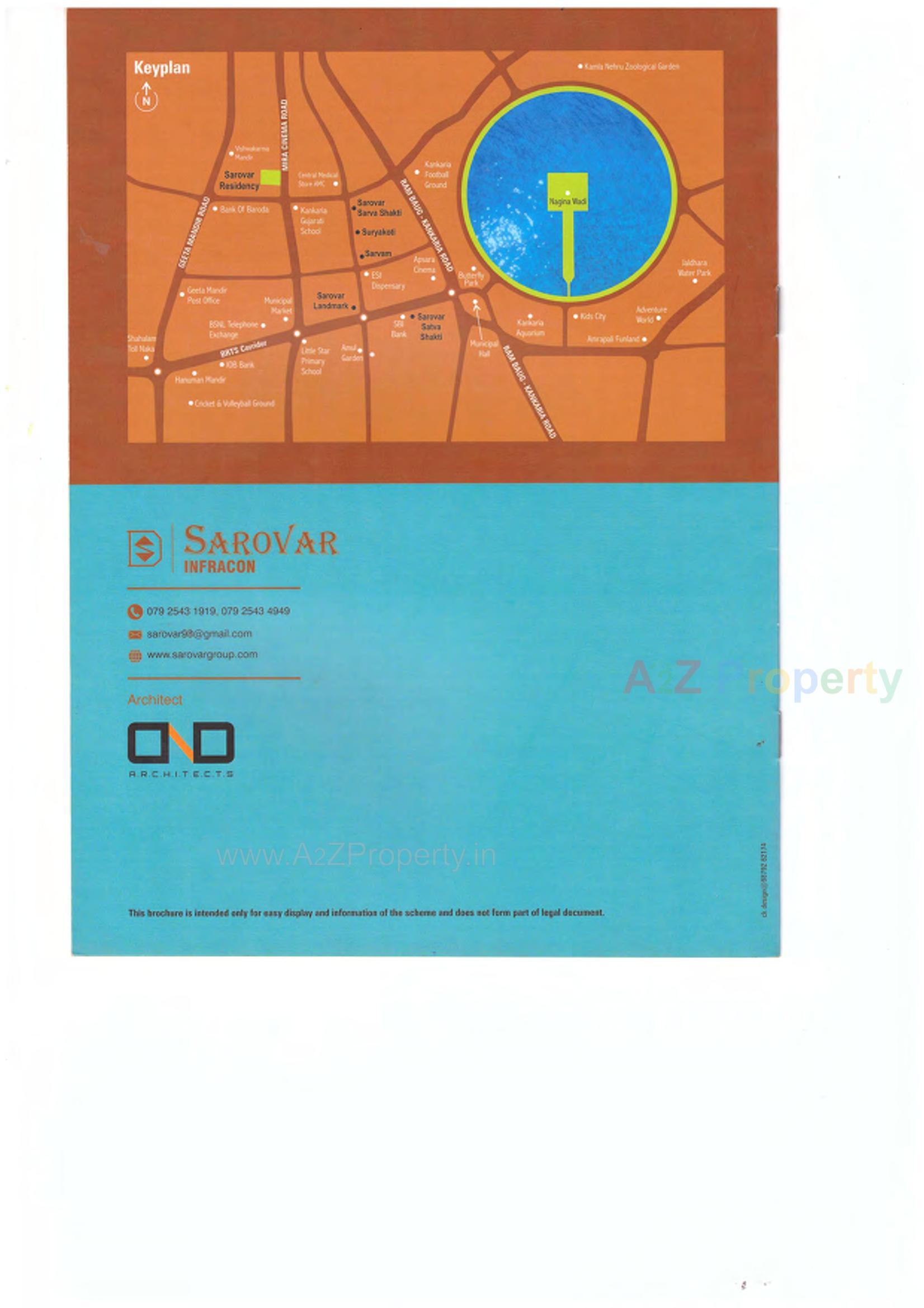  of real estate project Sarovar Platinum located at Rajpur--hirpur, Ahmedabad, Gujarat