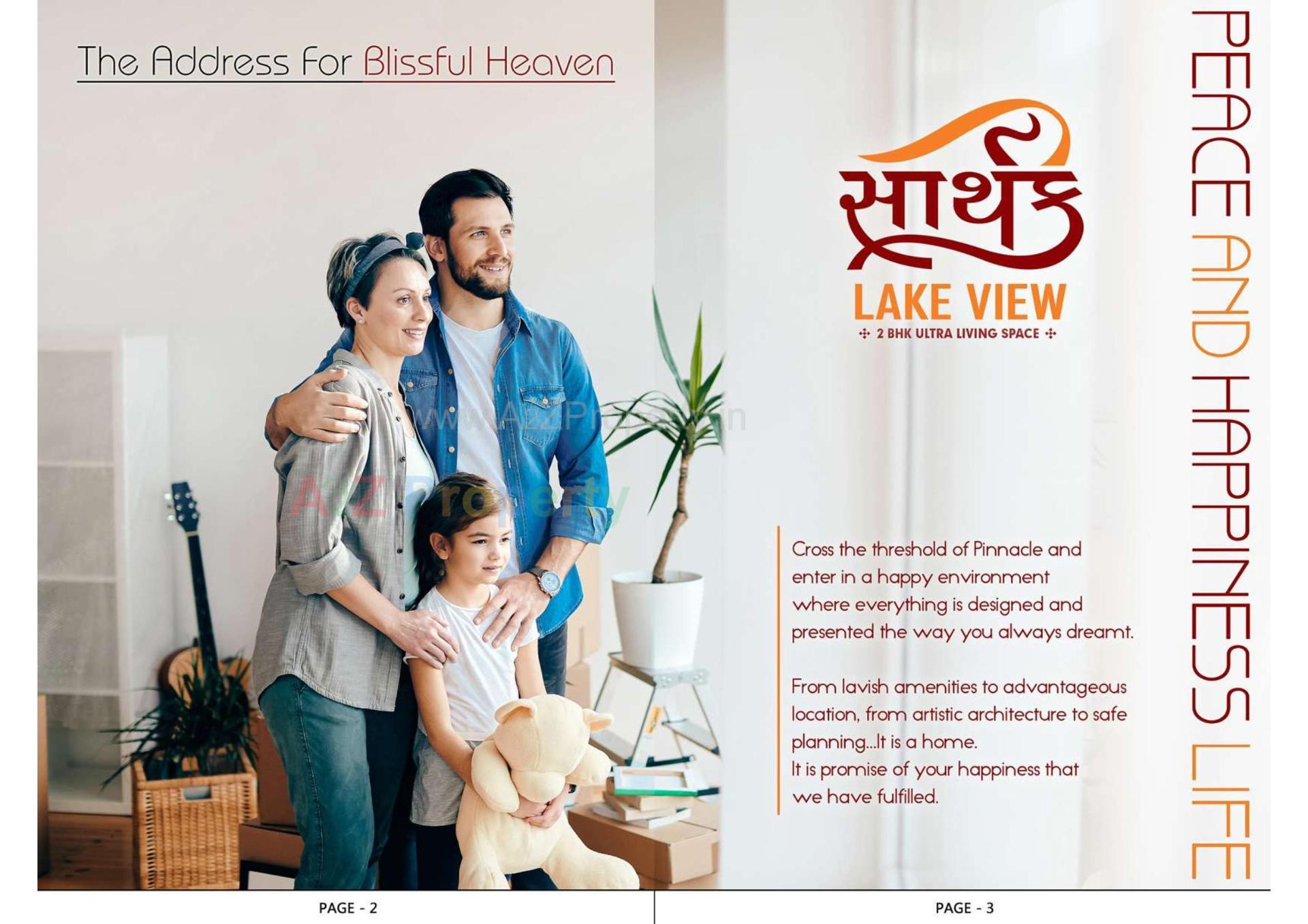  of real estate project Sarthak Lake View located at Nikol, Ahmedabad, Gujarat
