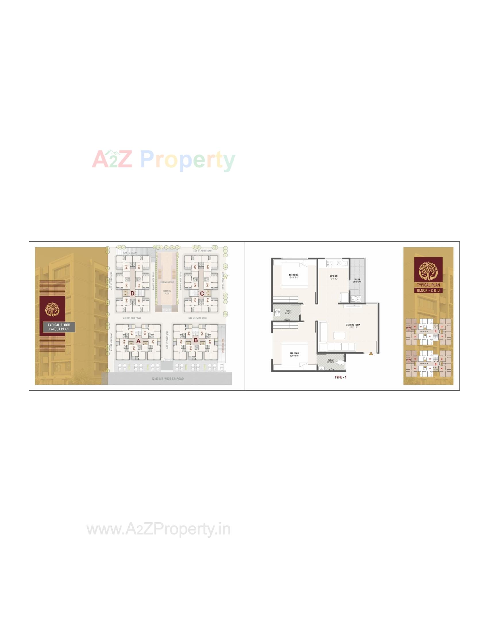 Layout of real estate project Sarthi Gold located at Ahmedabad, Ahmedabad, Gujarat