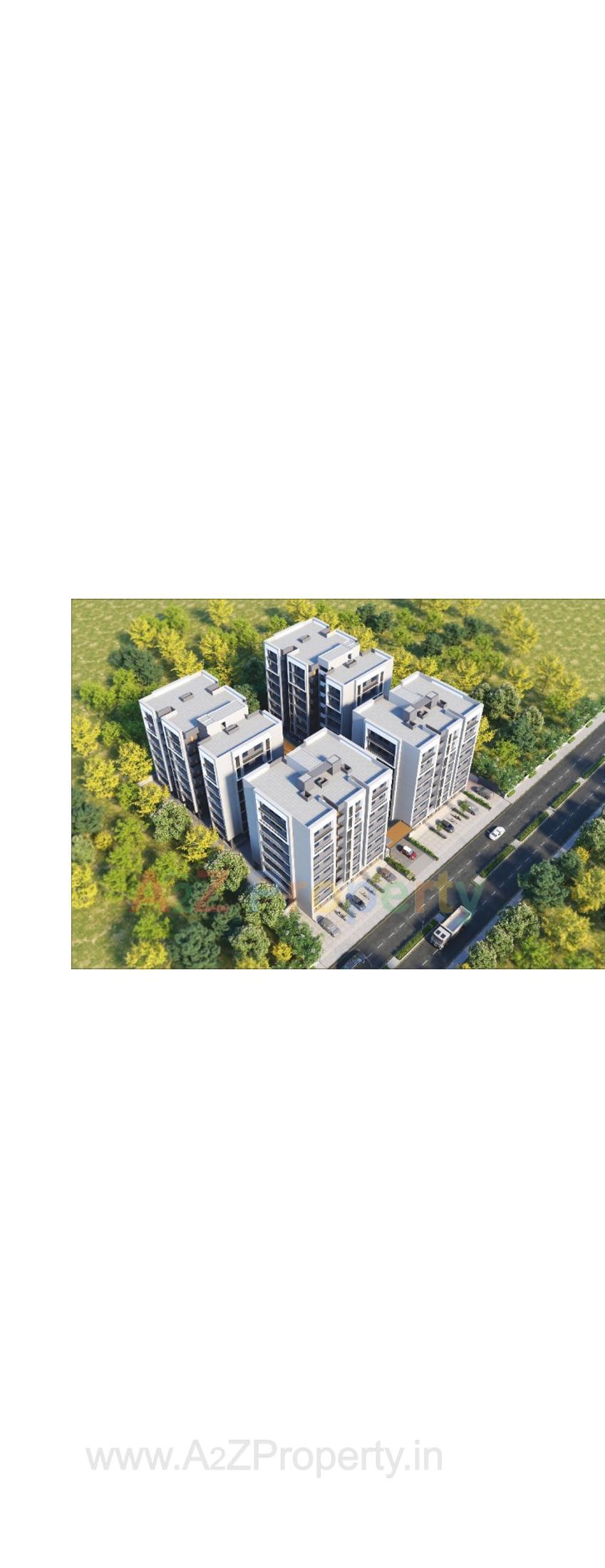 3D Elevation of real estate project Sarthi Gold located at Ahmedabad, Ahmedabad, Gujarat