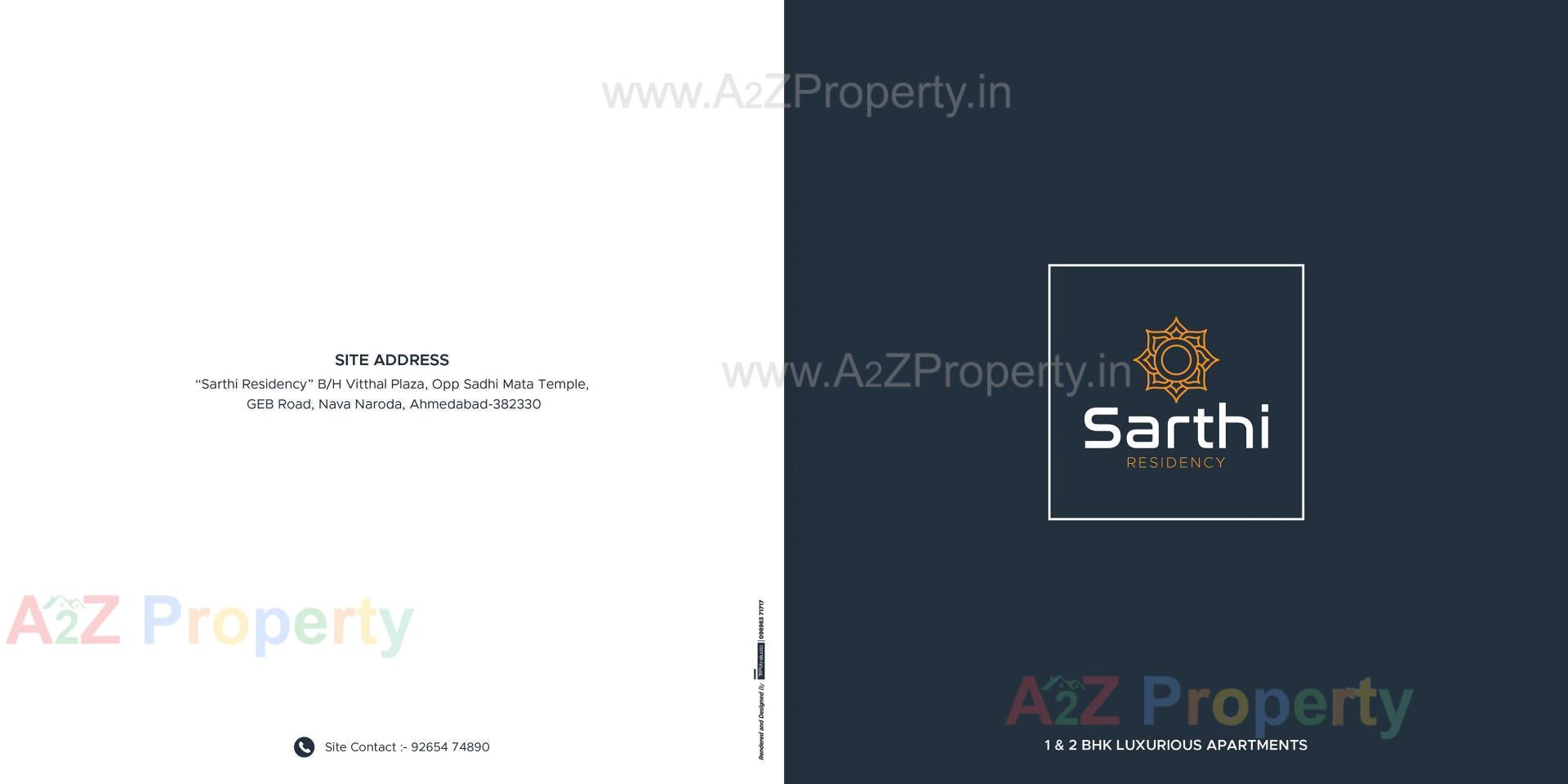  of real estate project Sarthi Residency located at Naroda, Ahmedabad, Gujarat