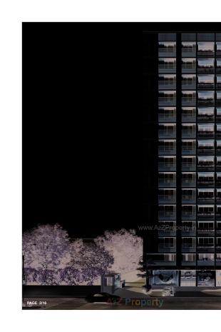 Elevation of real estate project Sarva One located at Khodiyar, Ahmedabad, Gujarat