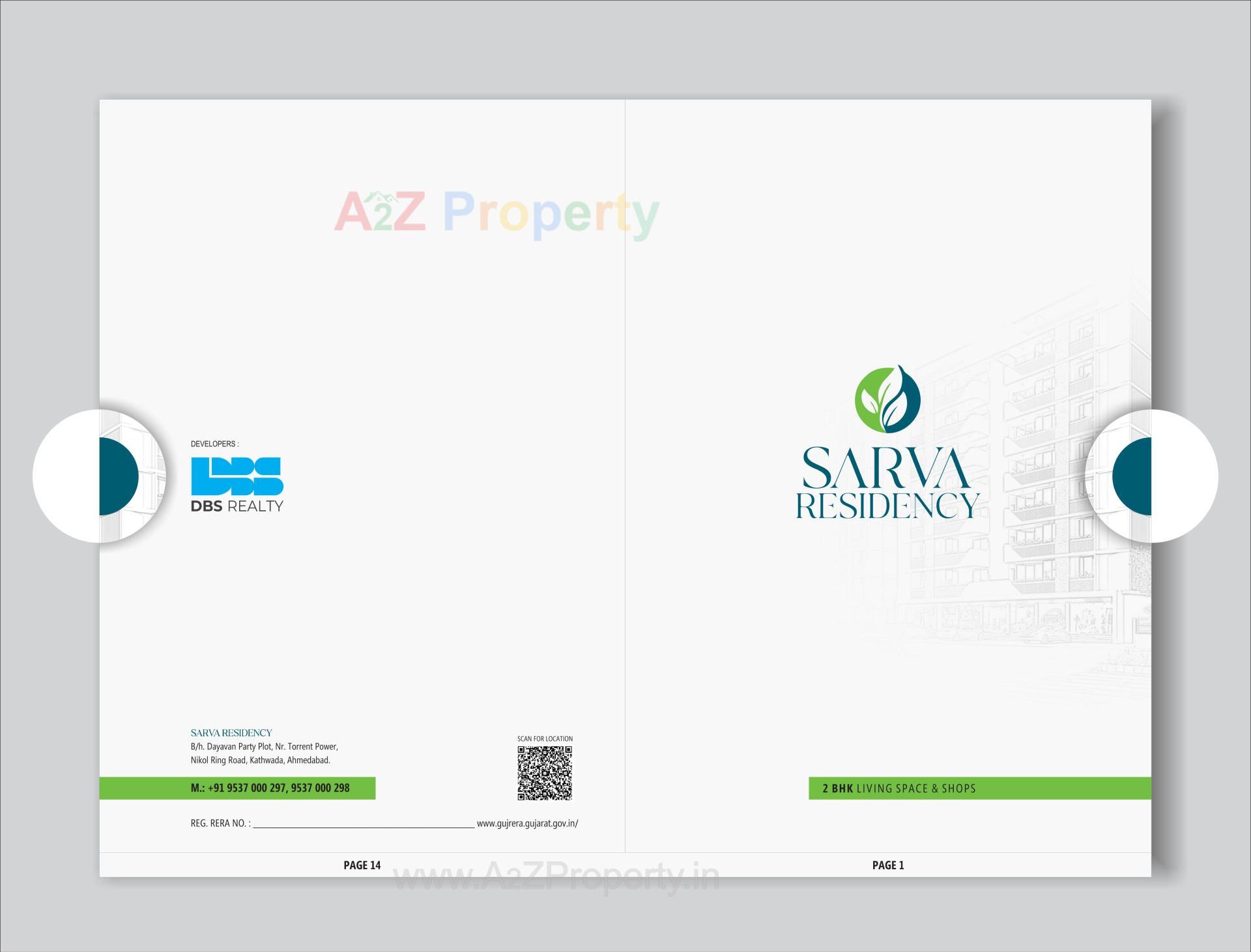  of real estate project Sarva Residency located at Kathwada, Ahmedabad, Gujarat