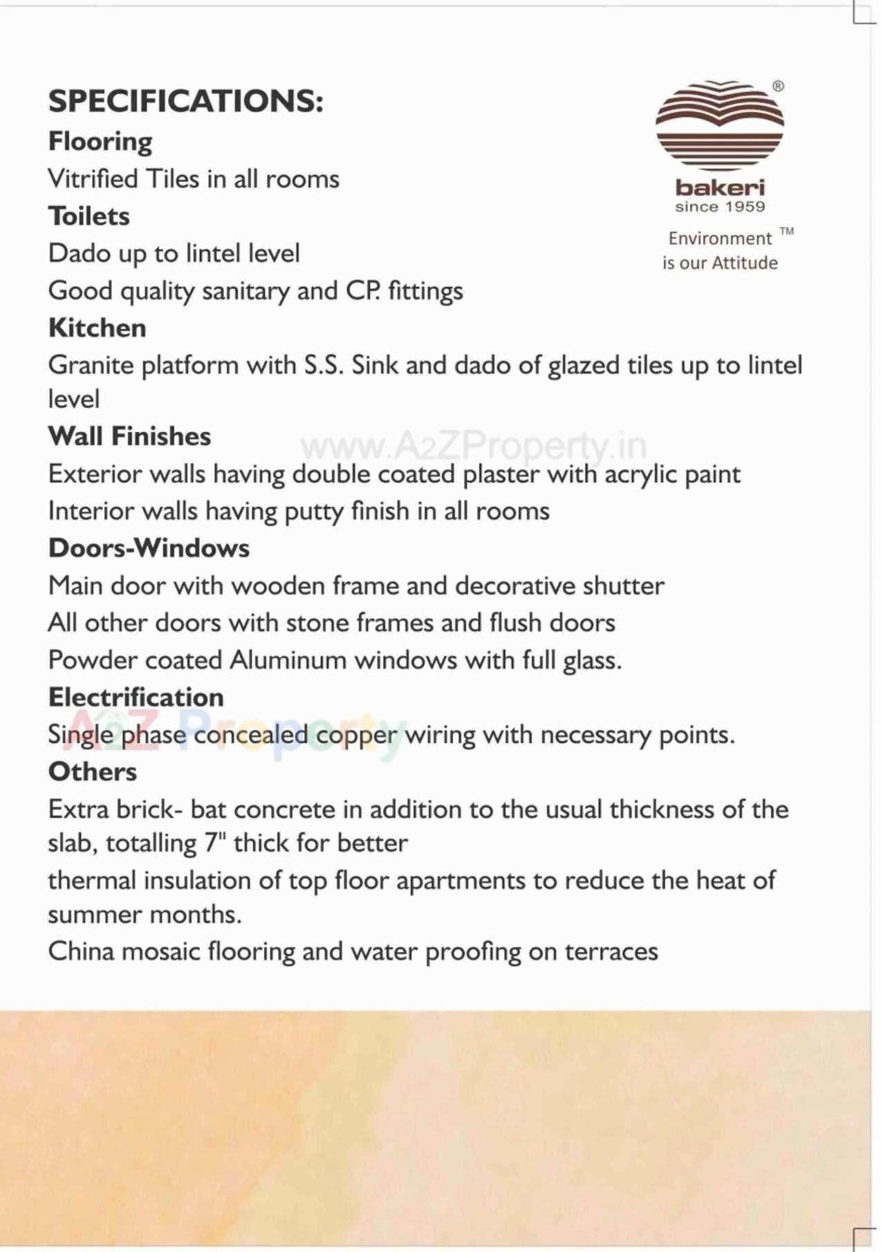 Project Specifications