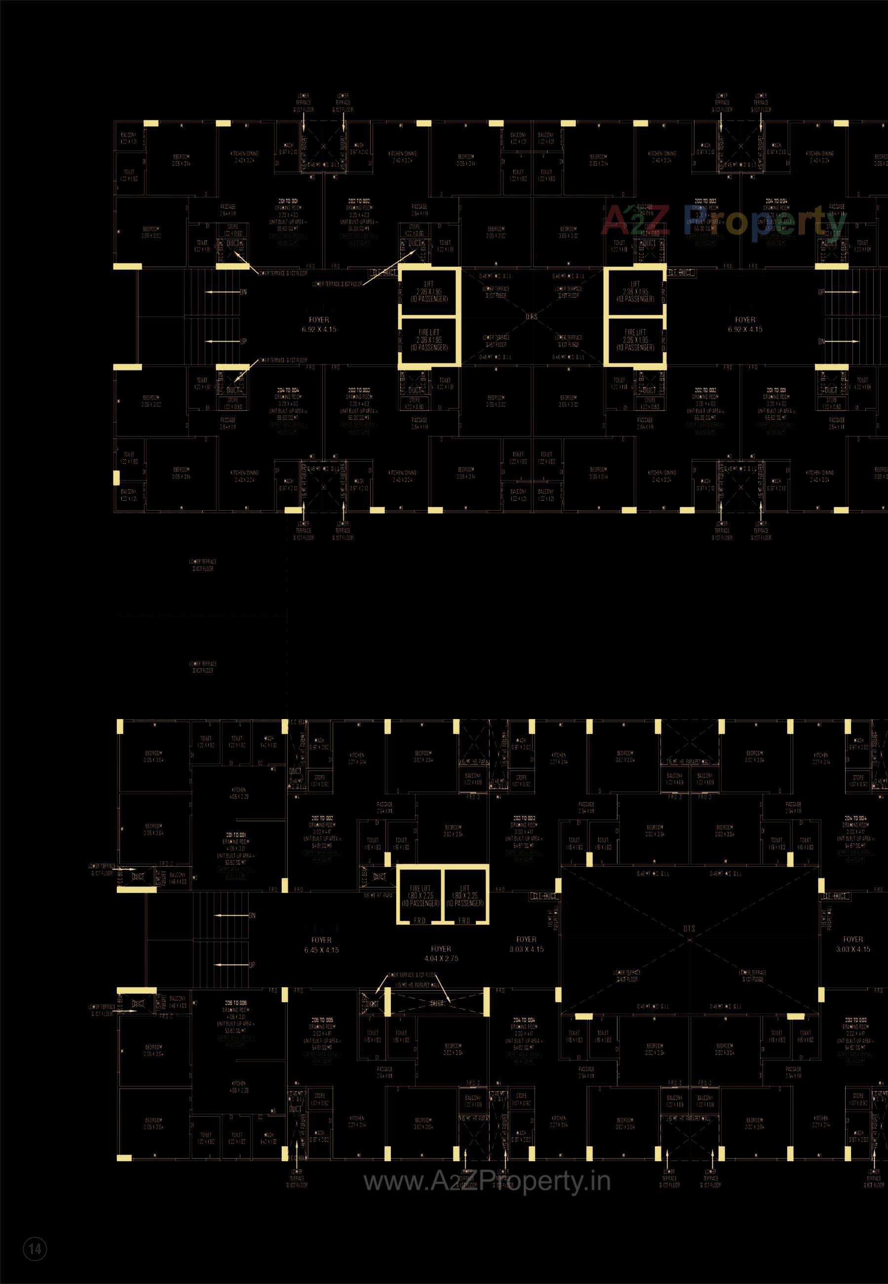 Layout of real estate project Satkar Green located at Muthiya, Ahmedabad, Gujarat