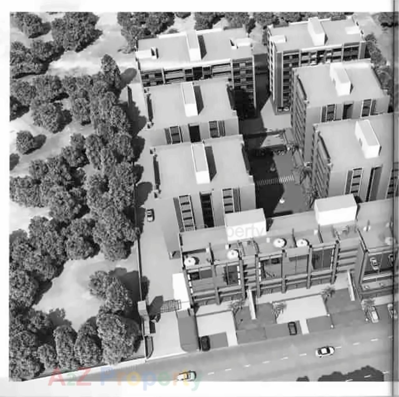 Layout of real estate project Satkar Primeum located at Naroda, Ahmedabad, Gujarat