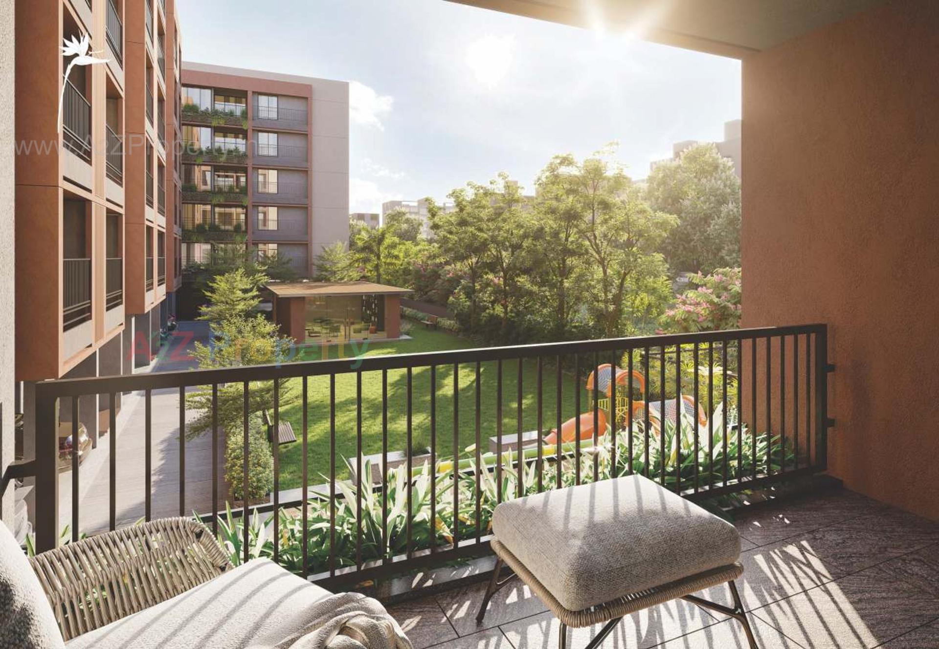 3D Elevation of real estate project Sattva Exotica located at Bopal, Ahmedabad, Gujarat