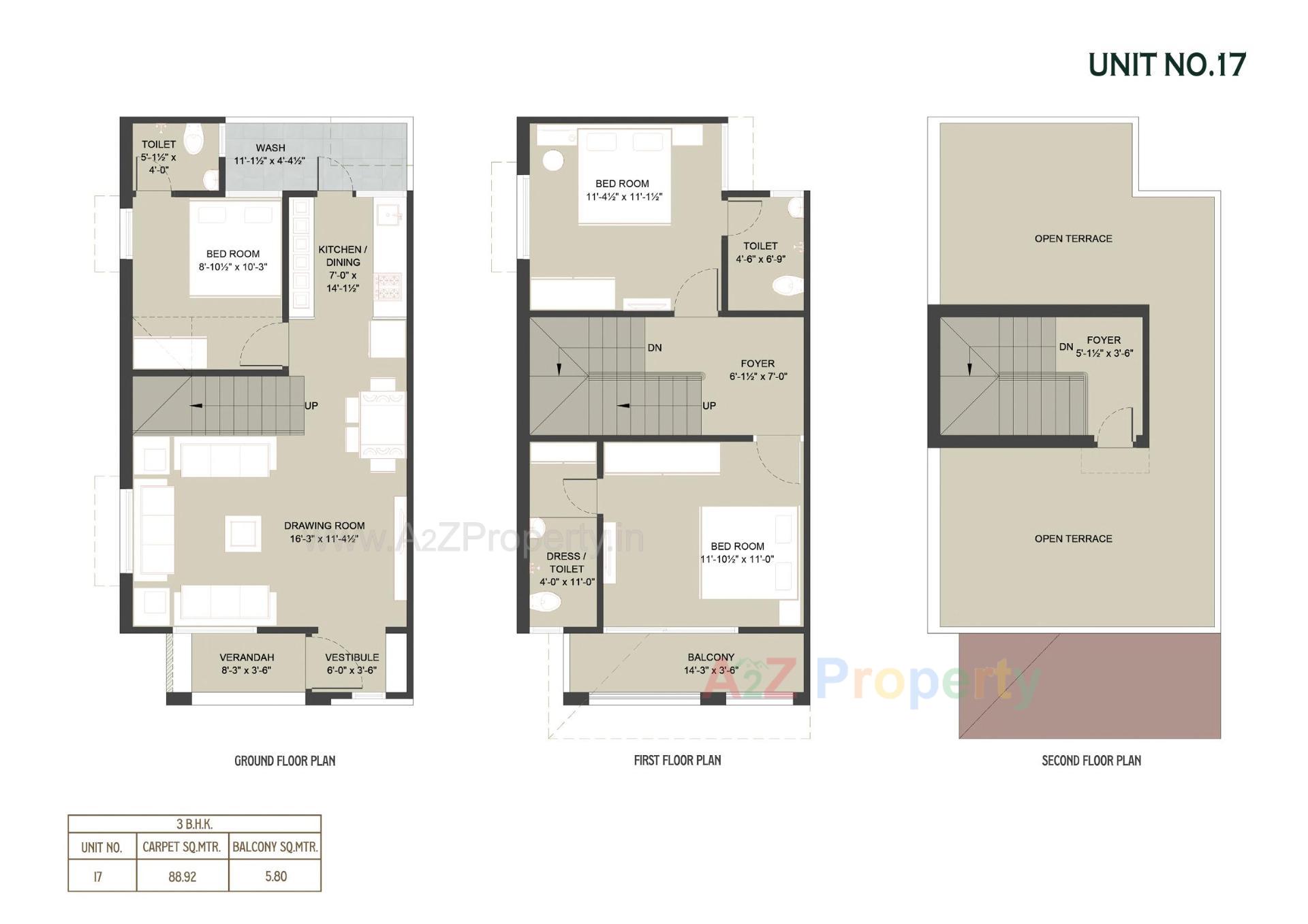 Layout of real estate project Sattva Villa located at Laxmipura, Ahmedabad, Gujarat
