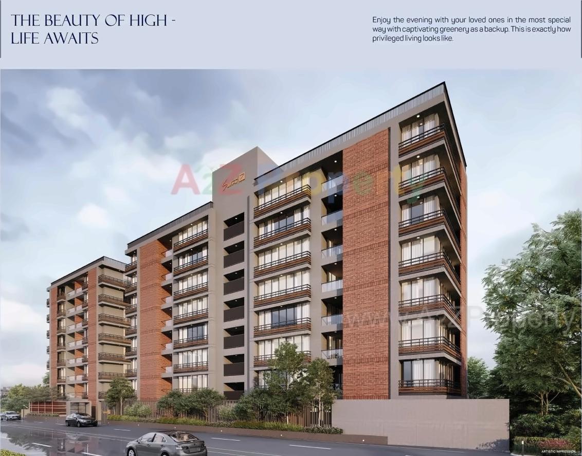 3D Elevation of real estate project Satva located at Dariyapur-kajipur, Ahmedabad, Gujarat