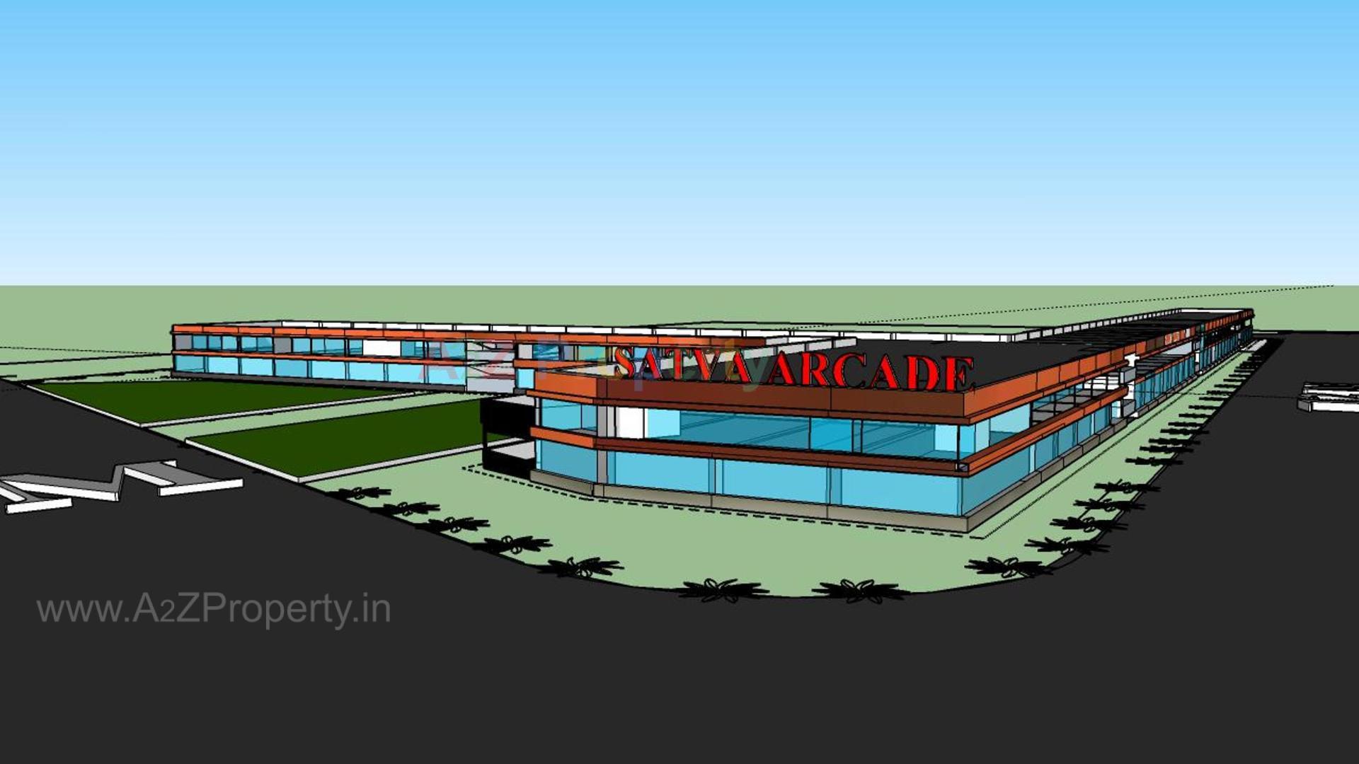  of real estate project Satva Arcade located at Vinzol, Ahmedabad, Gujarat
