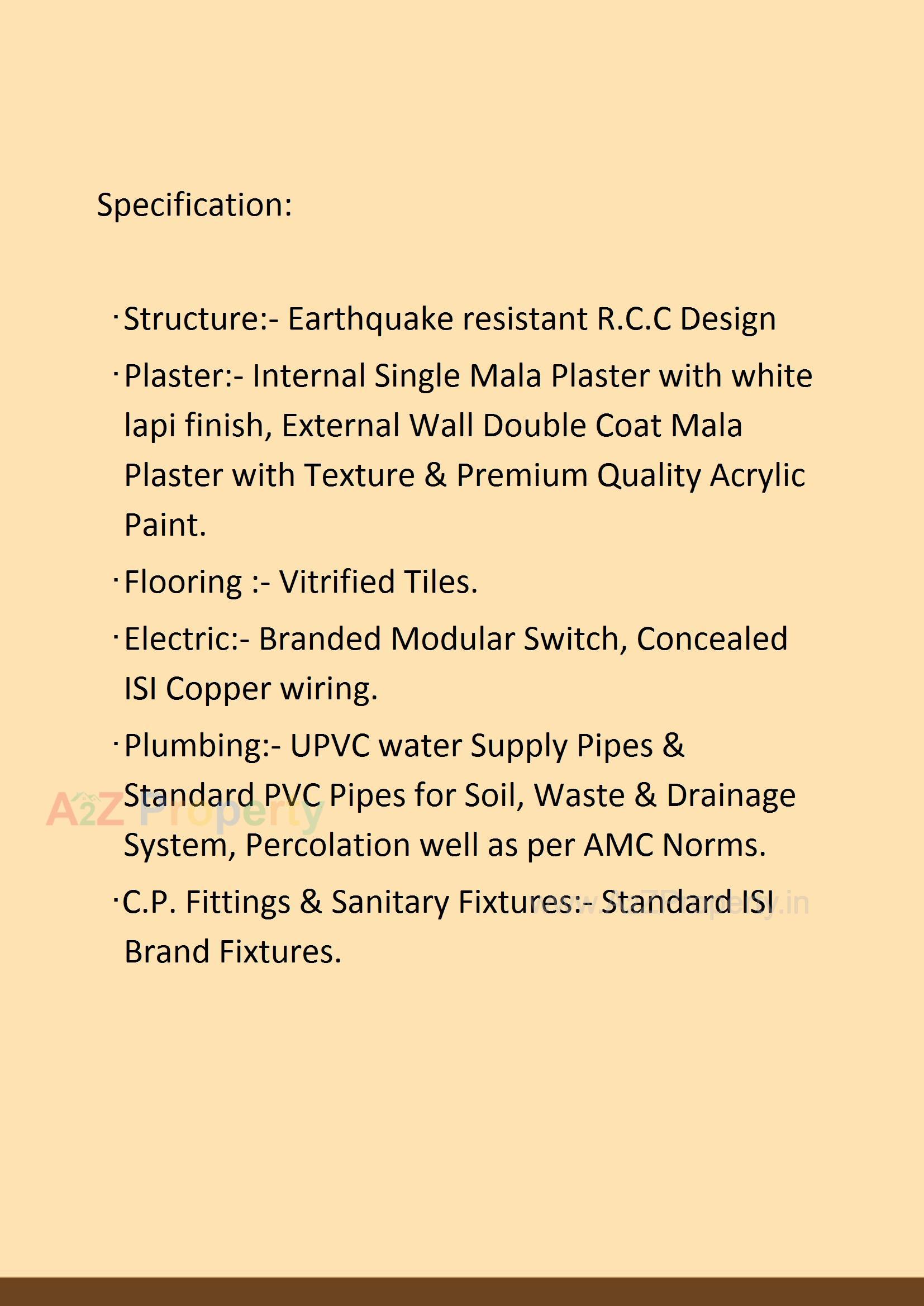  of real estate project Satva Arcade located at Vinzol, Ahmedabad, Gujarat