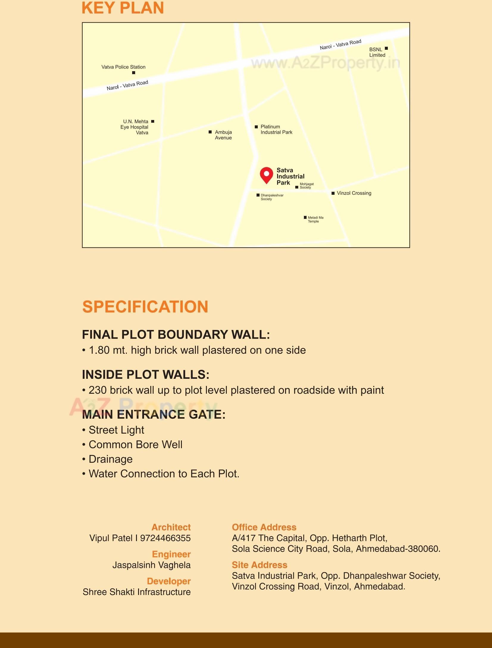  of real estate project Satva Industrial Park located at Ahmedabad, Ahmedabad, Gujarat