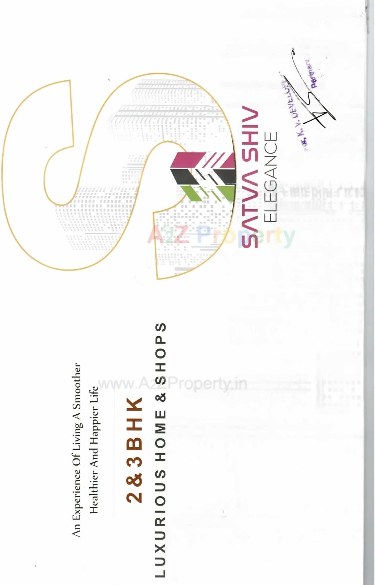  of real estate project Satva Shiv Elegance located at Nikol, Ahmedabad, Gujarat