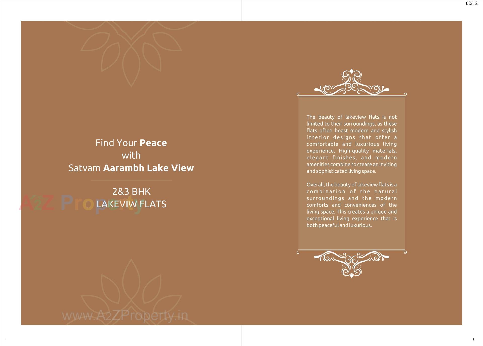  of real estate project Satvam Aarambh located at Vastral, Ahmedabad, Gujarat