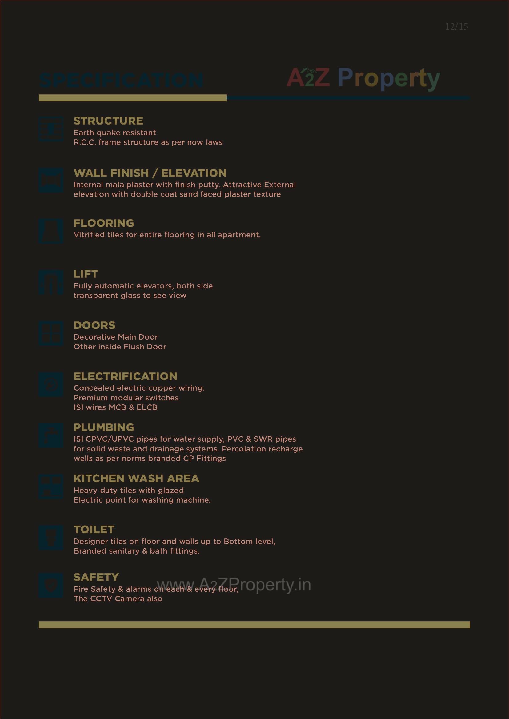  of real estate project Satvam Antrix located at Vastral, Ahmedabad, Gujarat