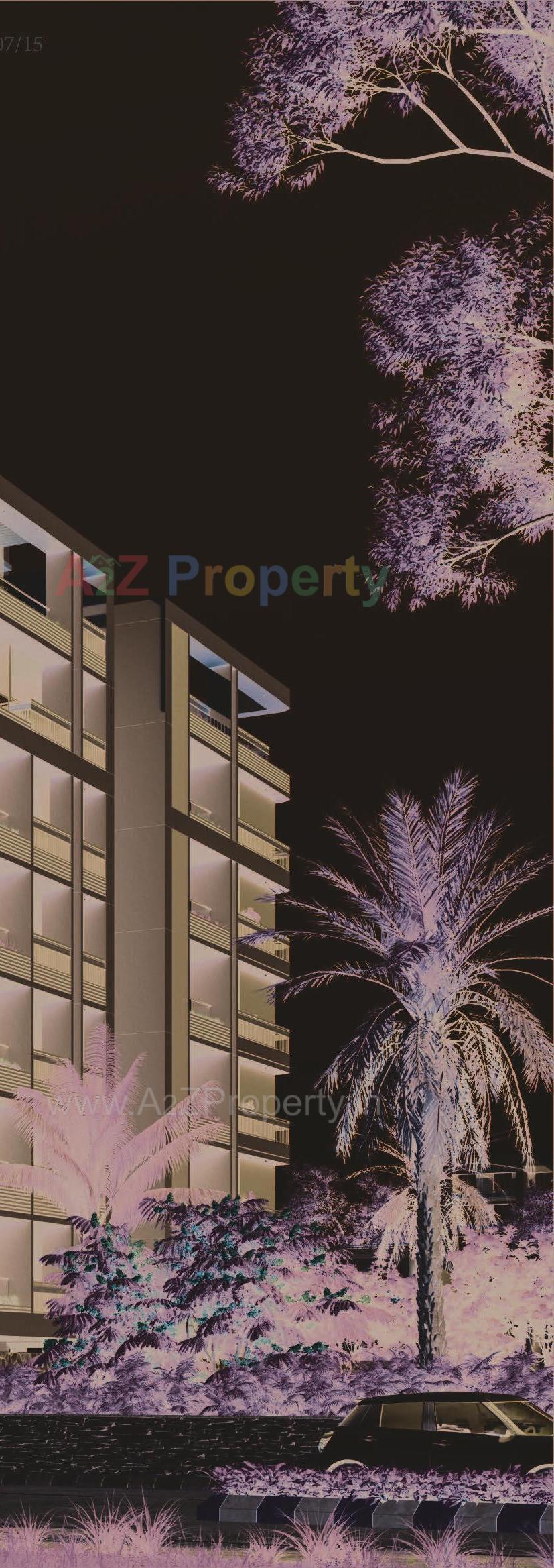 3D Elevation of real estate project Satvam Antrix located at Vastral, Ahmedabad, Gujarat