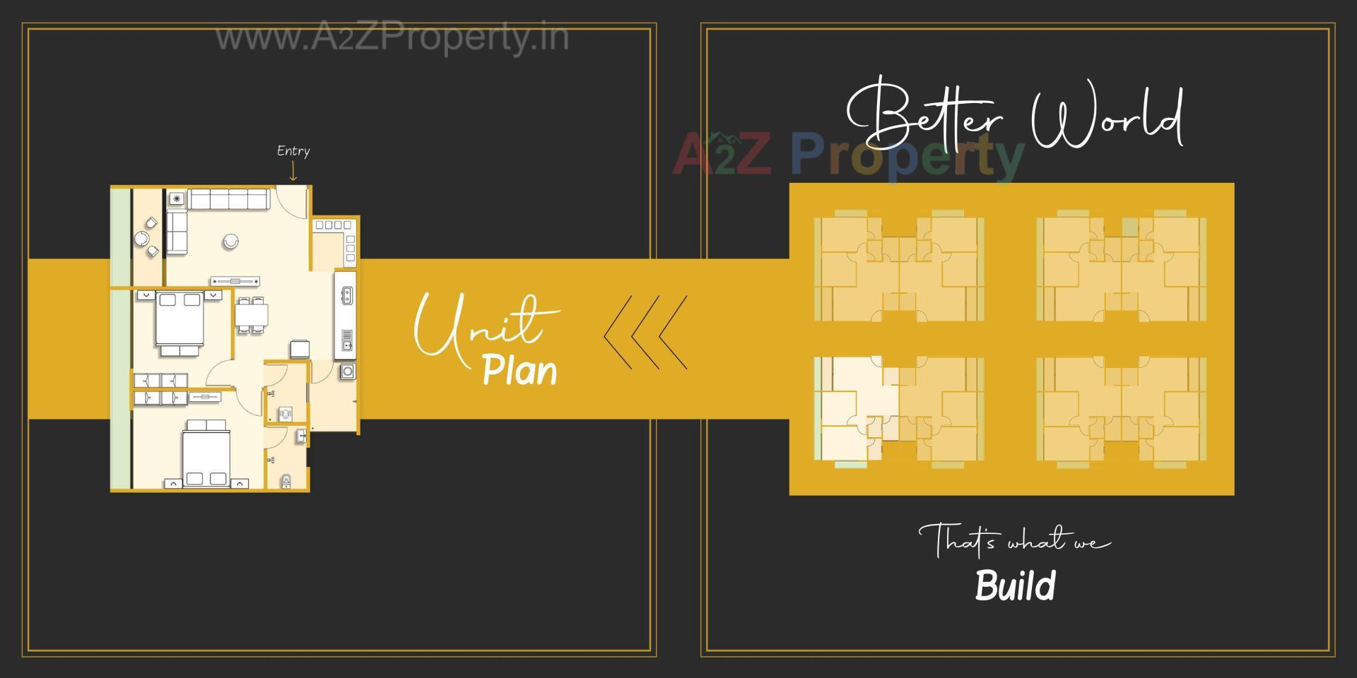 Layout of real estate project Satvam Skyline located at Nikol, Ahmedabad, Gujarat