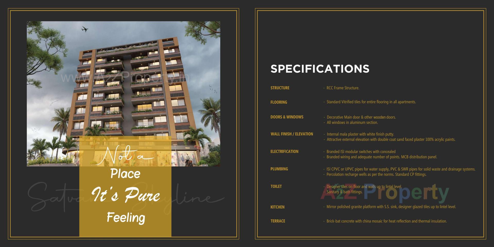  of real estate project Satvam Skyline located at Nikol, Ahmedabad, Gujarat