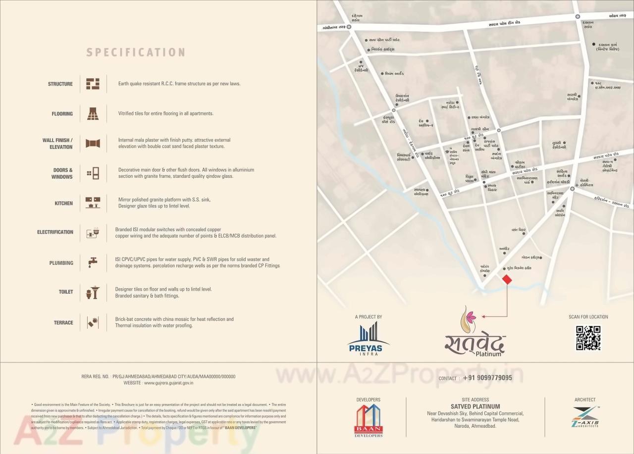  of real estate project Satved Platinum located at Ahmedabad, Ahmedabad, Gujarat