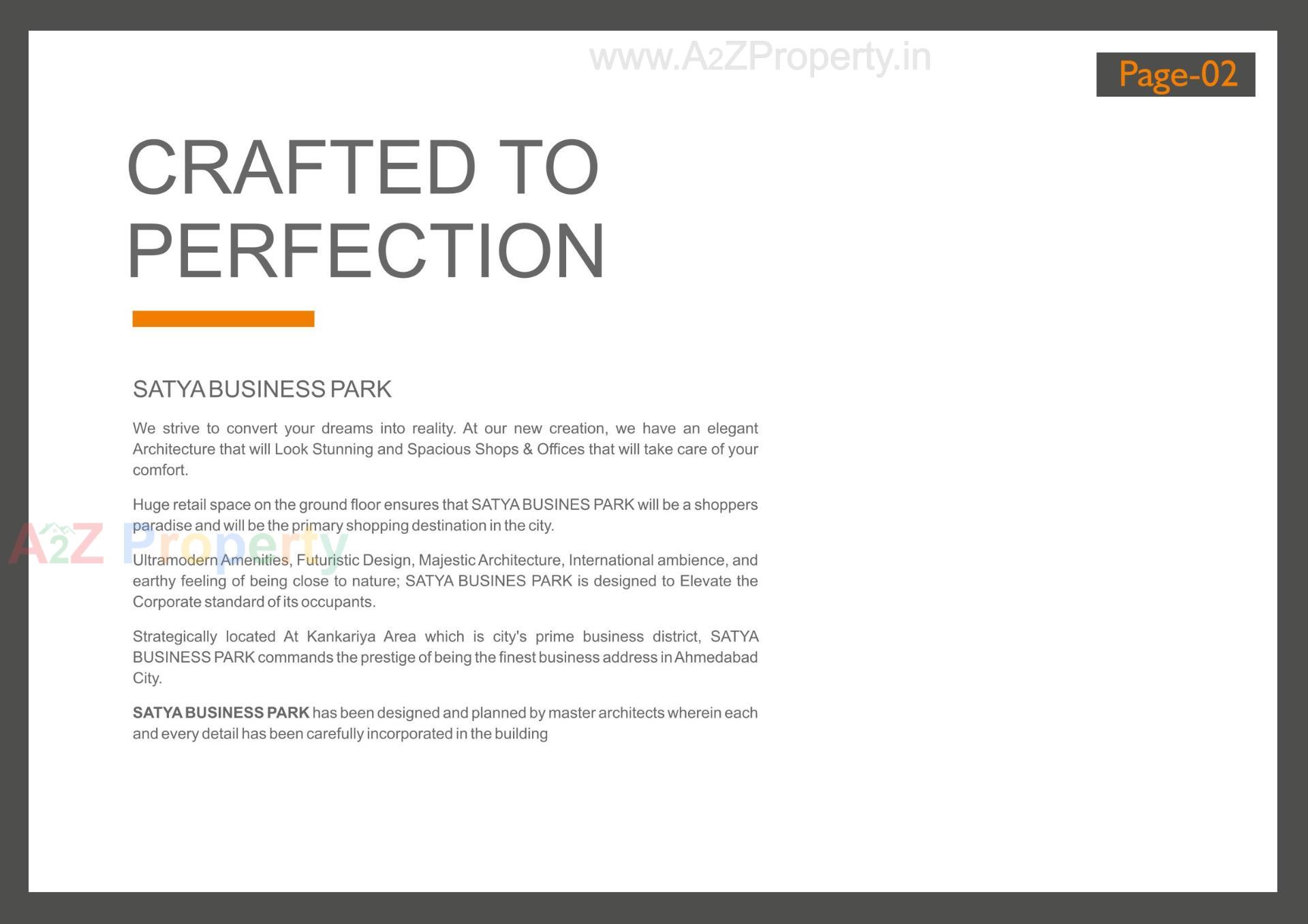  of real estate project Satya Business Park located at Rajpur-hirpur, Ahmedabad, Gujarat