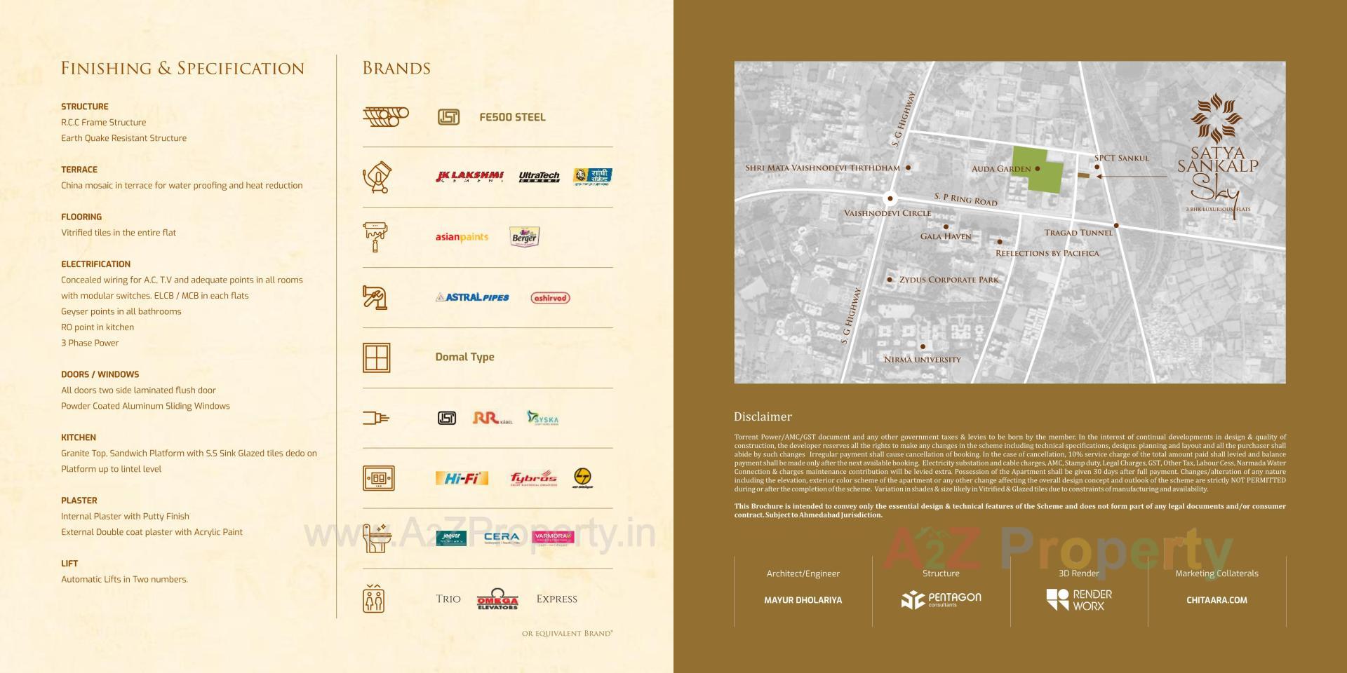  of real estate project Satya Sankalp Sky located at Khoraj, Ahmedabad, Gujarat