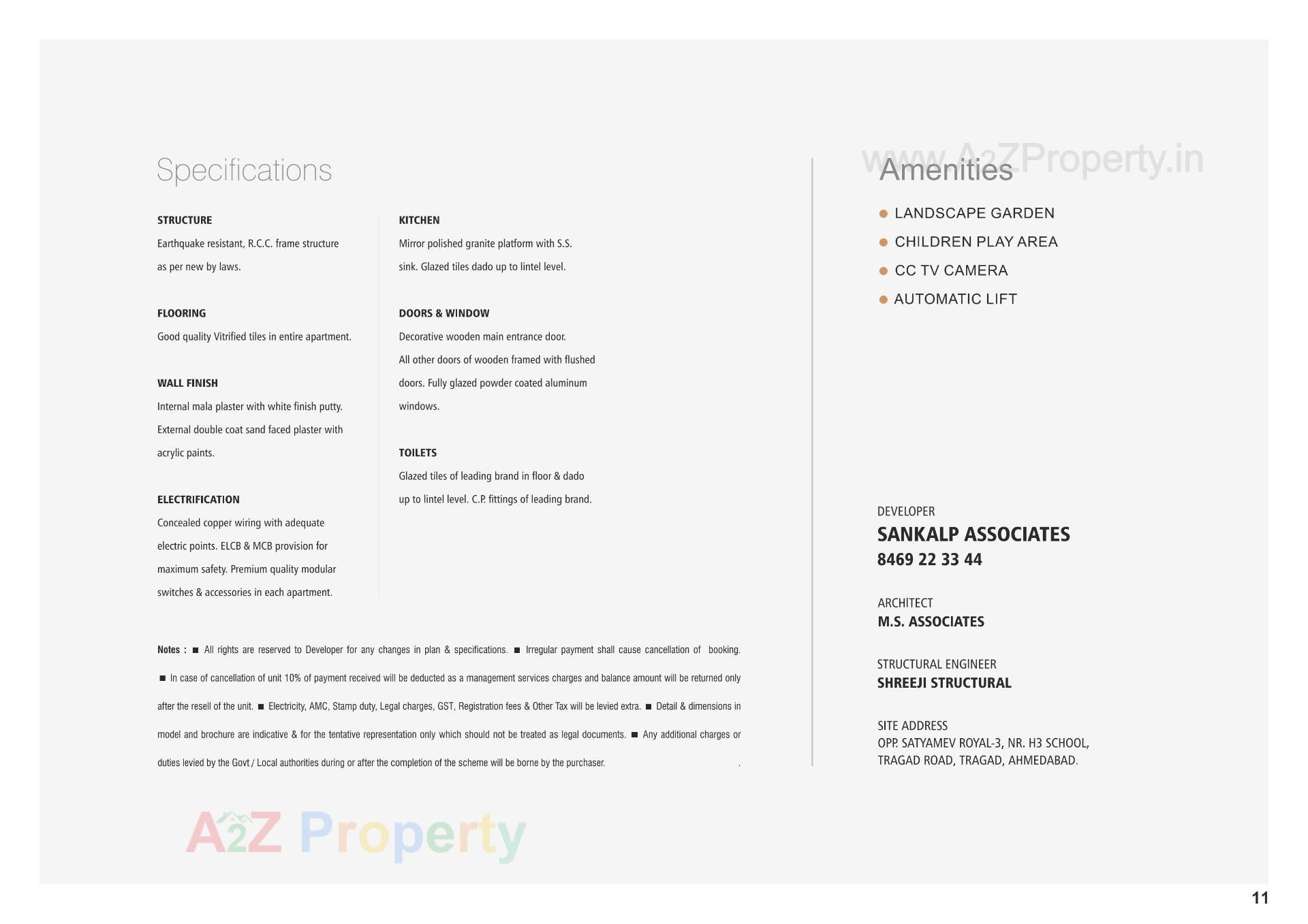  of real estate project Satyaa Height located at Ahmedabad, Ahmedabad, Gujarat