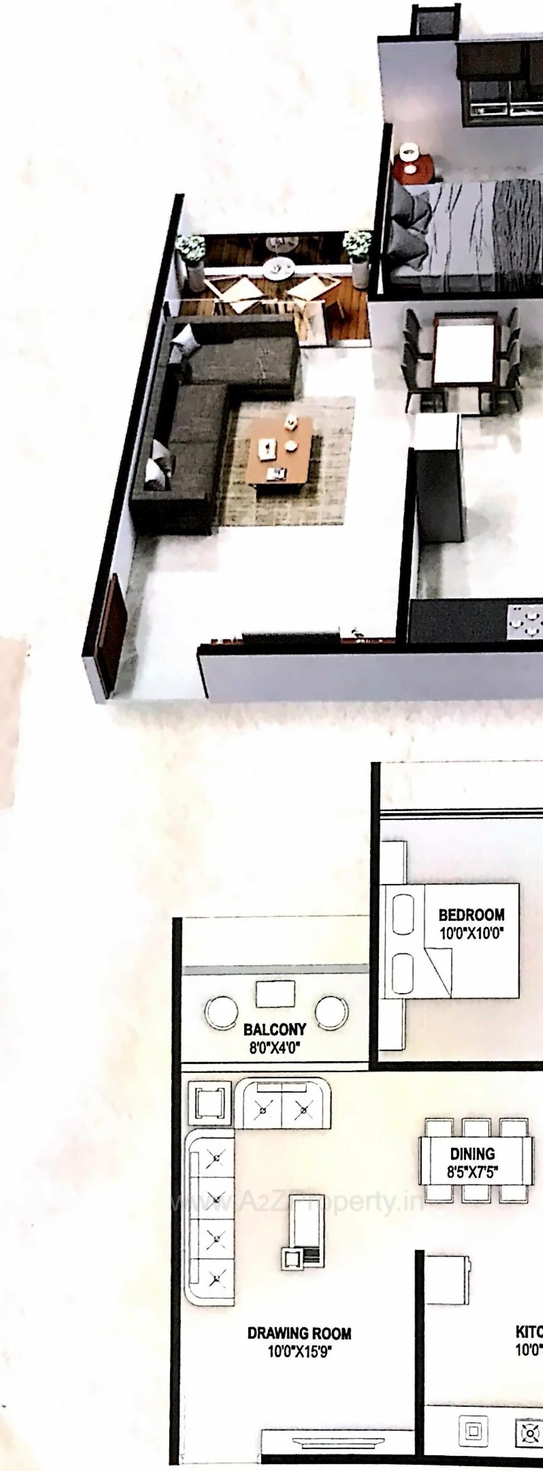 Layout of real estate project Satyagrah Life Style located at Nikol, Ahmedabad, Gujarat