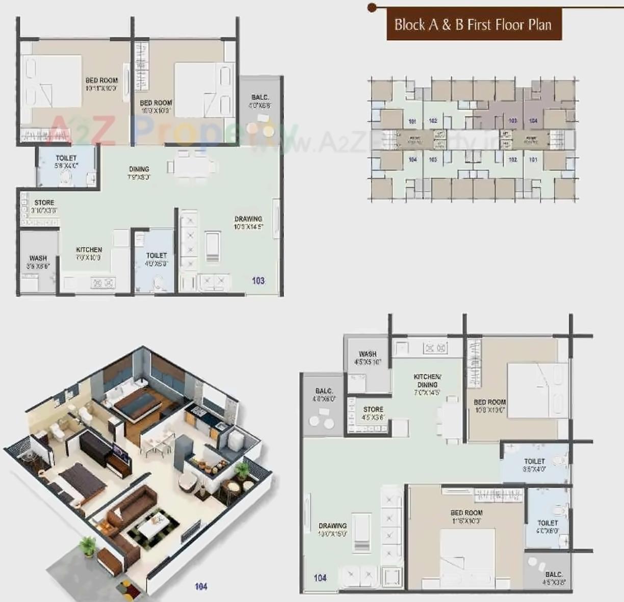 Layout of real estate project Satyagrah Residency located at Nikol, Ahmedabad, Gujarat