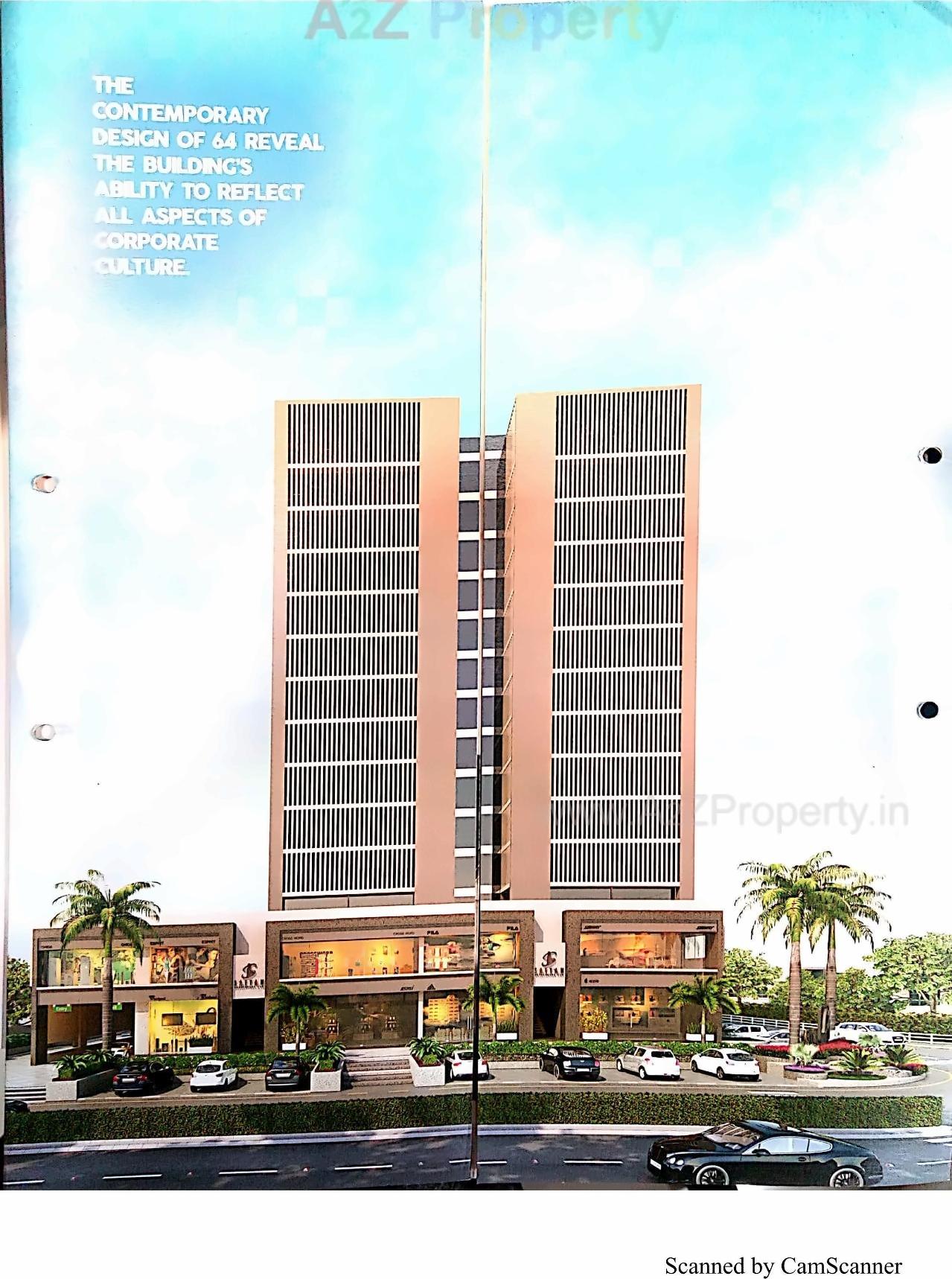 3D Elevation of real estate project Satyam located at Sola, Ahmedabad, Gujarat