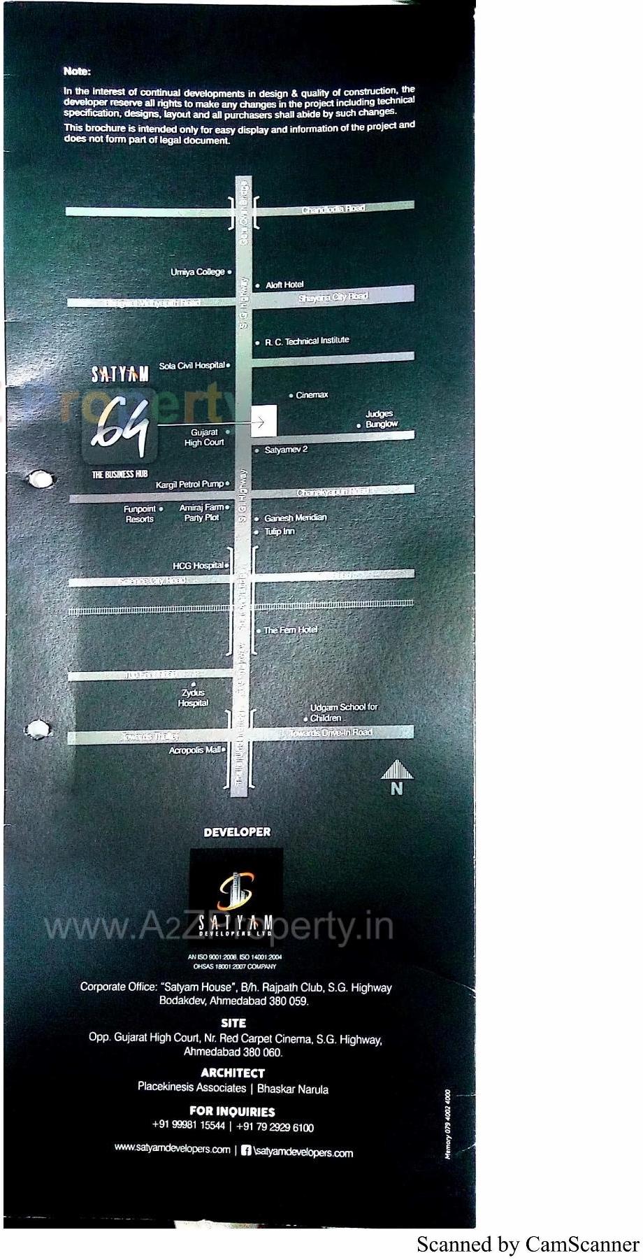  of real estate project Satyam located at Sola, Ahmedabad, Gujarat