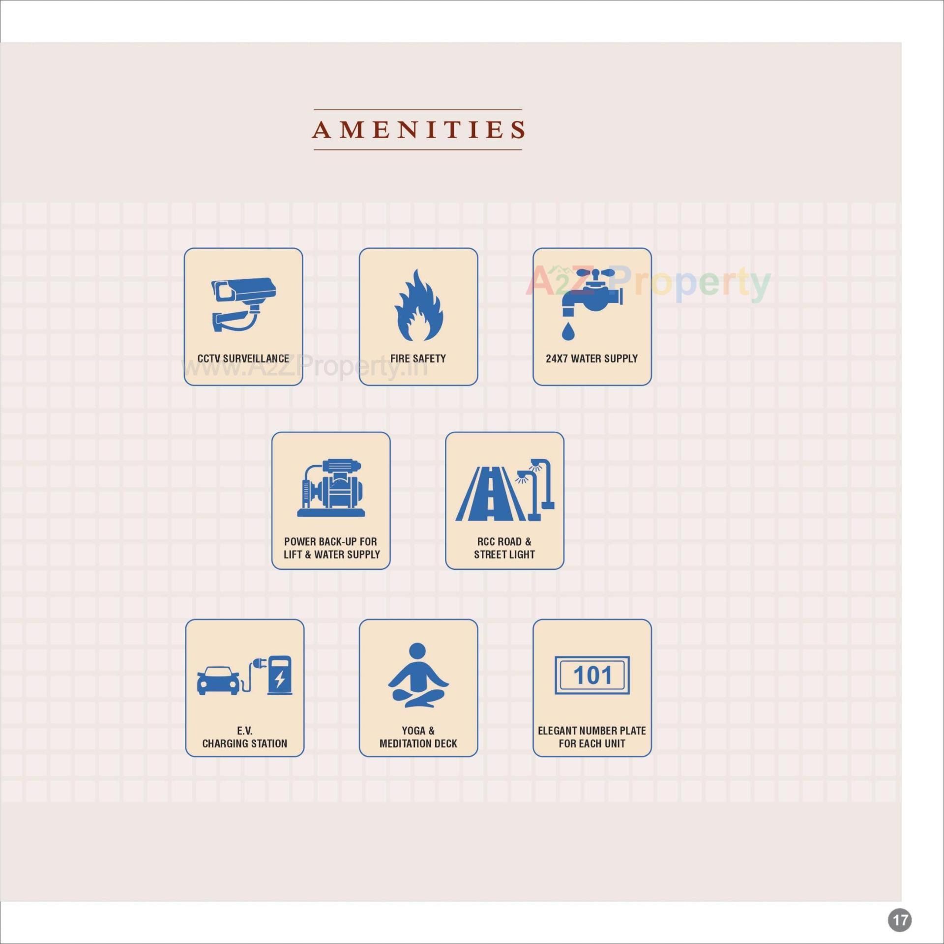 Layout of real estate project Satyam Elegance located at Singarva, Ahmedabad, Gujarat