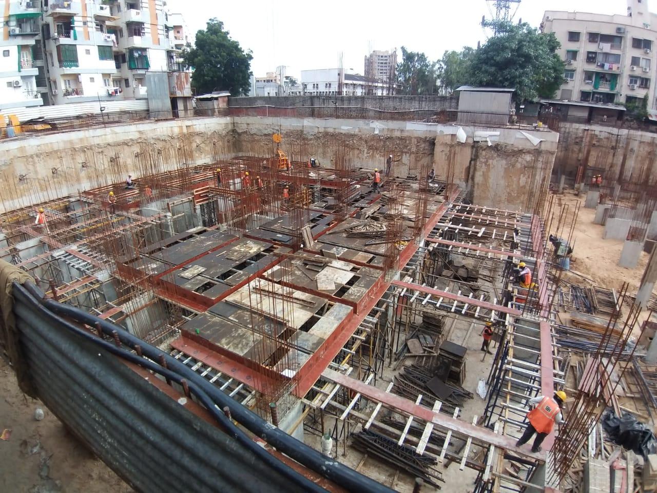 196599_const of real estate project Satyam Skyline located at Vadaj, Ahmedabad, Gujarat