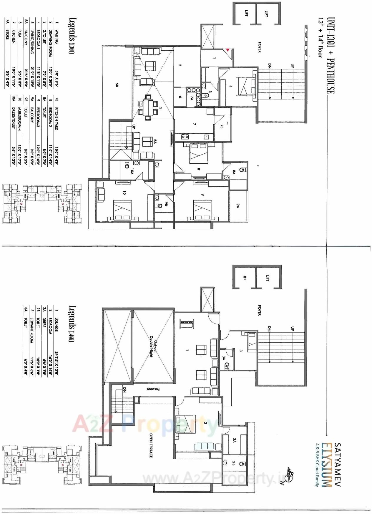 Layout of real estate project Satyamev Elysium located at Sola, Ahmedabad, Gujarat