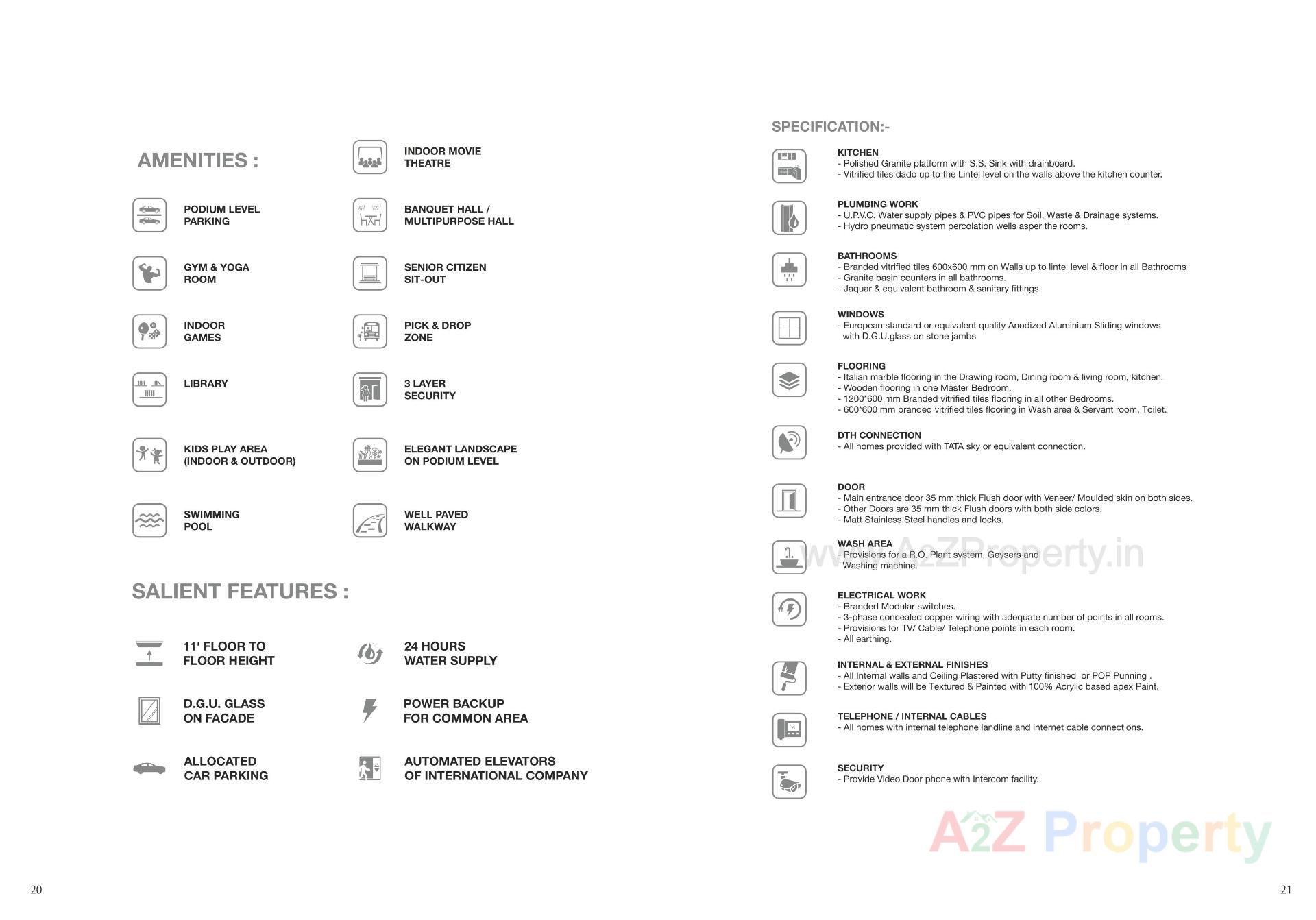  of real estate project Satyamev Luxor located at Ambli, Ahmedabad, Gujarat