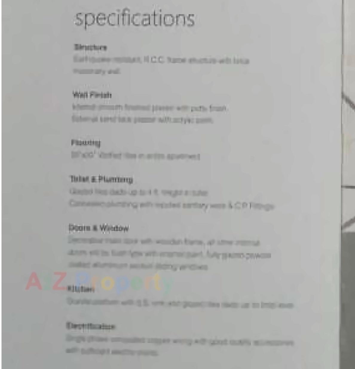 Project Specifications