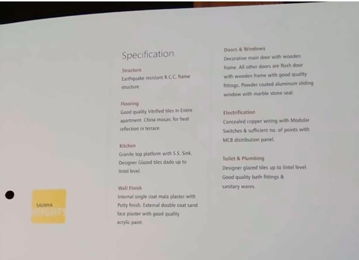 Project Specifications