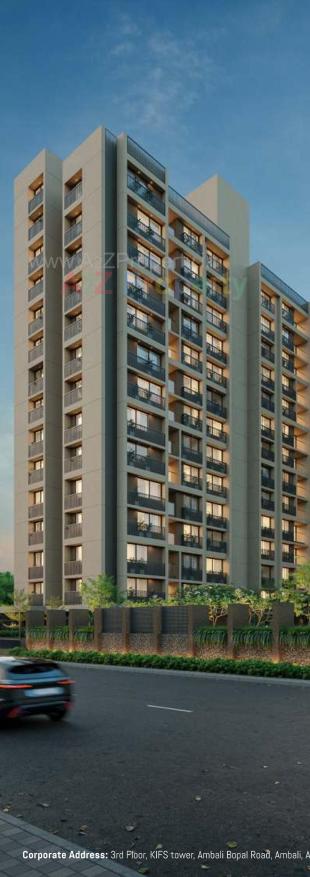 Elevation of real estate project Savera Prarambh located at Ghuma, Ahmedabad, Gujarat