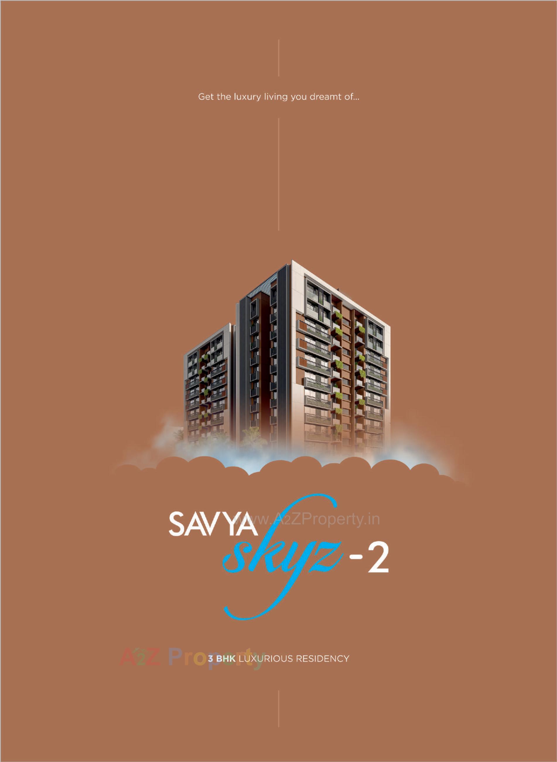  of real estate project Savya Skyz located at Motera, Ahmedabad, Gujarat