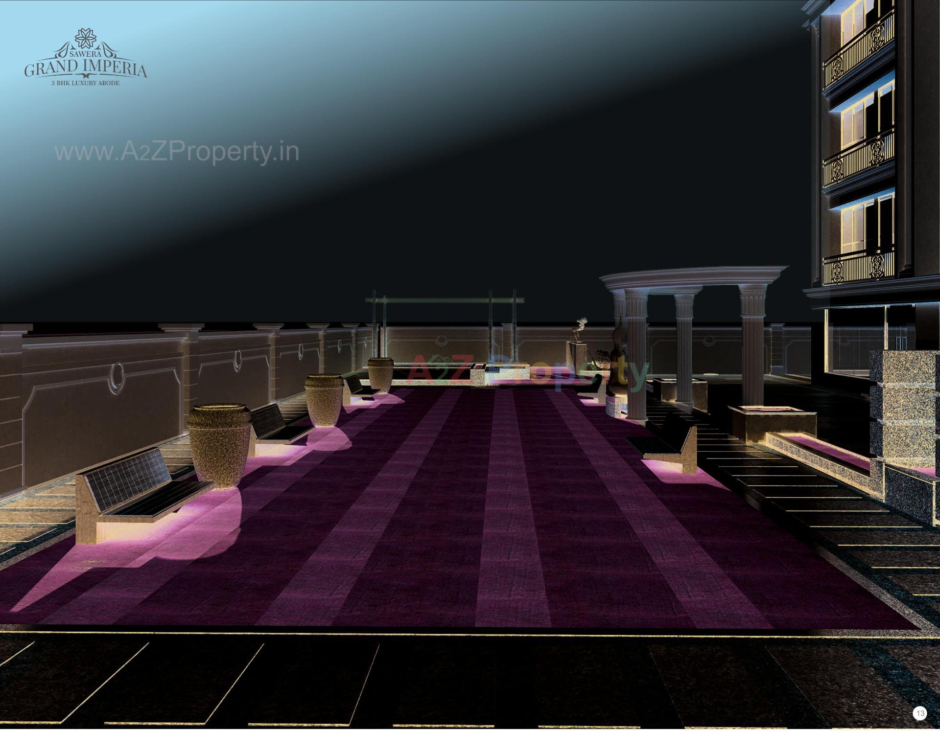 3D Elevation of real estate project Sawera Grand Imperia located at Nikol, Ahmedabad, Gujarat