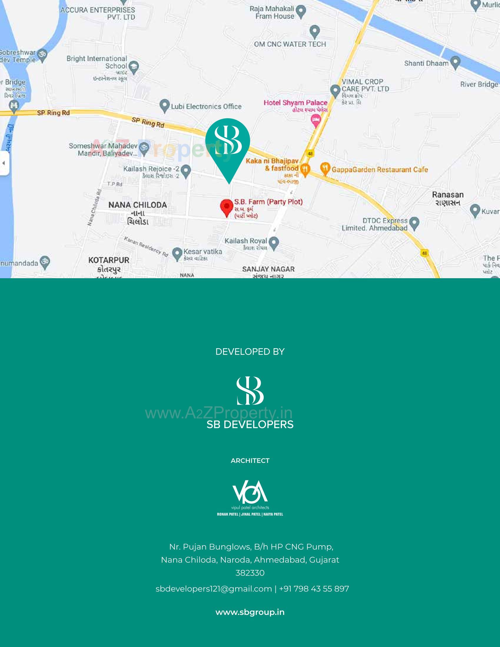  of real estate project Sb Crestoria located at Chiloda  (naroda), Ahmedabad, Gujarat