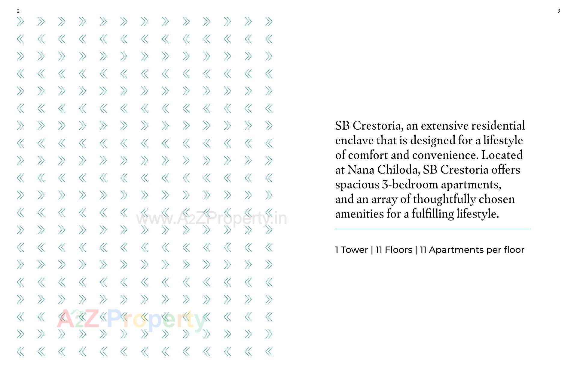  of real estate project Sb Crestoria located at Chiloda  (naroda), Ahmedabad, Gujarat