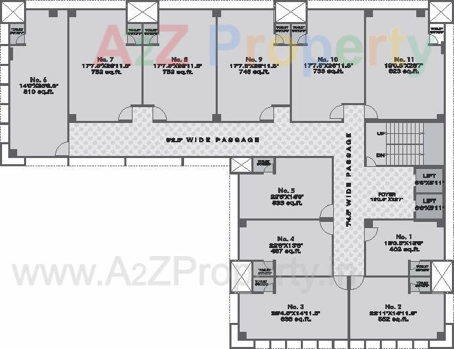 Sg_b_4 of real estate project Scarlet Gateway located at Vejalpur, Ahmedabad, Gujarat