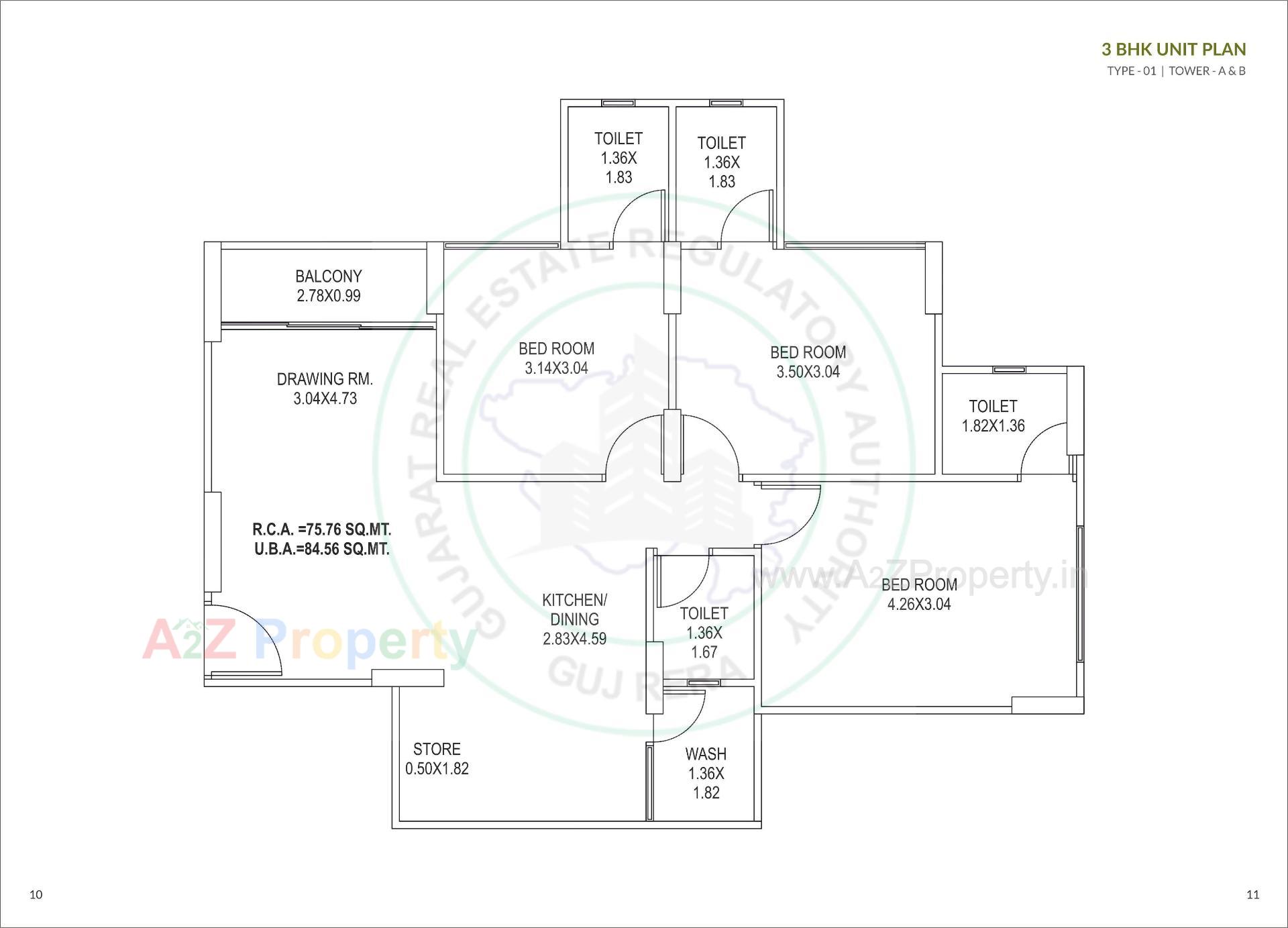  of real estate project Scarlet Springs located at Kali, Ahmedabad, Gujarat